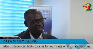 Dr. Fosu says this program will help journalists better report on statistics and data