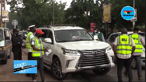 Officials of DVLA and MTTD took their compliance checks to Achimota