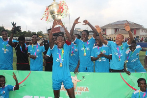They took home a giant trophy, medals, and a cash prize of GH₵5,000