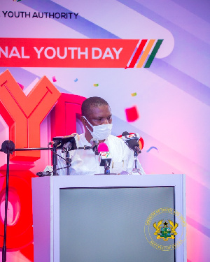 Minister for Youth and Sports, Mustapha Ussif