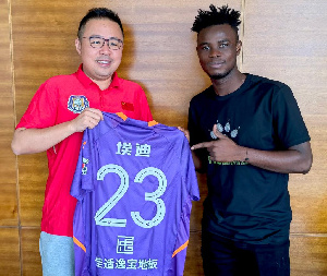 Evans Etti has joined Heilongjiang Ice City FC