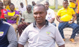 Former Hearts coach Edward Odoom