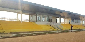 The uncompleted Yendi Youth and Sports Center