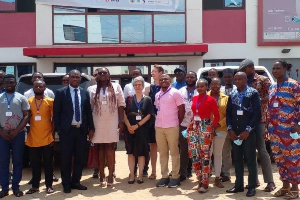 Participants at maiden Mathematical Methods in Analysis and Probability event in Accra