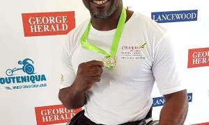 Para-athlete, Botsyo Nkegbe