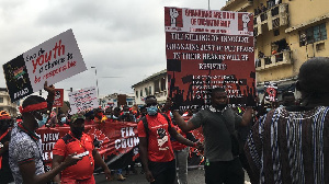 Hundreds of Ghanaians joined the FixTheCountry demonstration in Accra