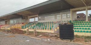 The state of the Axim Multipurpose Youth and Sports Center