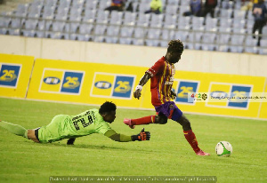 Frank Boateng committed a blunder against Hearts of Oak