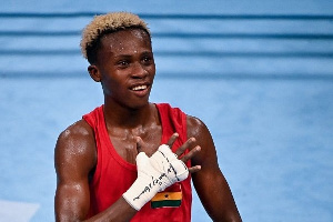 Takyi won Ghana a medal at the Olympic Games