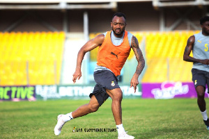 Ghana and Crystal Palace striker Jordan Ayew