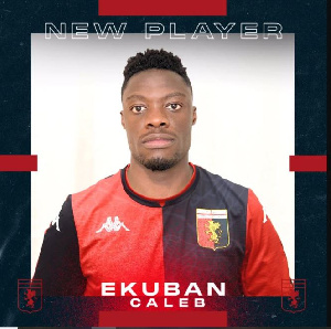 Ghana striker, Caleb Ekuban