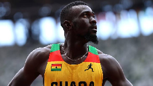 Ghanaian sprinter Joseph Paul Amoah