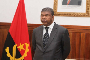 Angolan President Joao Manuel Goncalves Lourenco