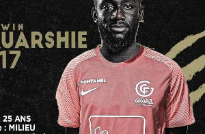 French-born Ghanaian midfielder Edwin Quarshie