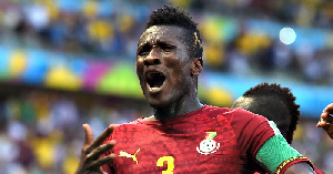 Black Stars striker, Asamoah Gyan