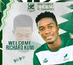 Kumi penned a three-year contract with the Timber Giants