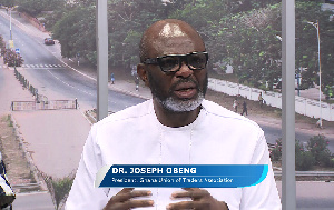 GUTA president, Dr. Joseph Obeng