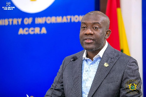 Minister of Information, Kojo Oppong Nkrumah