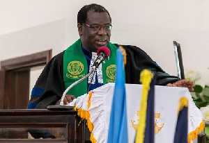 Moderator of Presbyterian Church of Ghana, Rt. Rev. Prof. J.O.Y. Mante