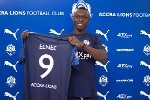 Evans Eenee joins the Accra based club from B.E. Arena Football Academy