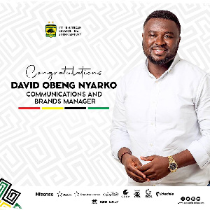 David Obeng Nyarko is the club's new Communications and Brands Manager