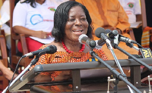 Ama Benyiwa Doe served as Central Regional minister from 2009 to 2014