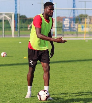 Ghanaian midfielder, Nasiru Moro