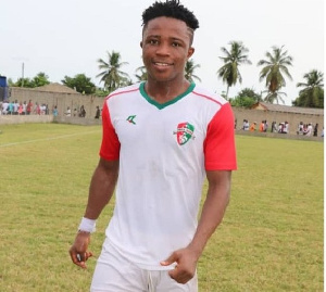 Karela United striker, Diawusie Taylor