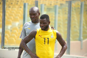 Mubarak Wakaso and former Black Stars coach, CK Akonnor