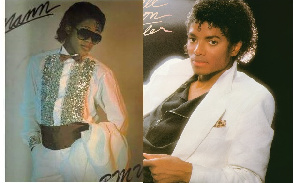 Gemann [Left] Michael Jackson [Right]