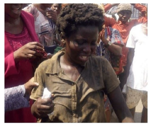 The mentally challenged woman was raped by a man identified to be a nail cutter in Obuasi