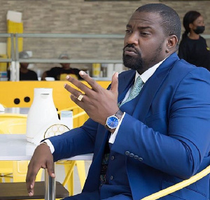 Actor and politician, John Dumelo