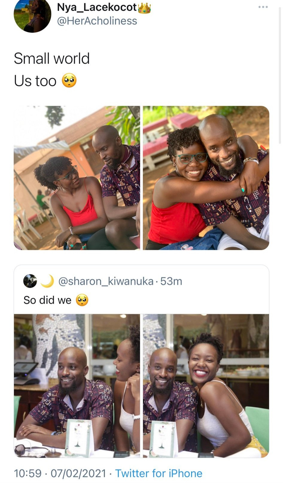 Three women find out on Twitter they are all dating the same man after one celebrated him