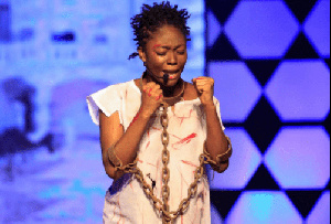 GMB contestant Edith Arthur popularly known as Kwansema