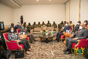 President Akufo-Addo led ECOWAS delegation to Guinea