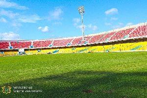 Accra Sports stadium is the venue for the game