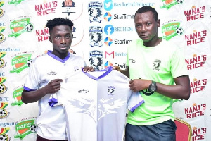 Paul Kwei Jnr joins Bechem United from Accra Young Wise