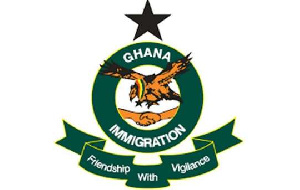 Logo of the Ghana Immigration Service