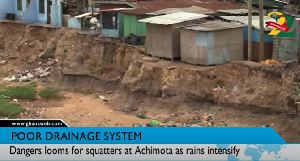 The squatters at Achimota are on a ticking bomb as the rains intensify