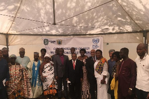 Participants at the Commemoration of the 2021 International Day of Peace in Accra