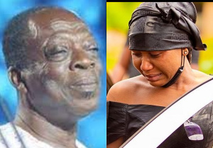 The late veteran actor, Kohwe and actress Akuapem Poloo