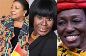 Rebecca Akufo-Addo, Patricia Poku-Diaby and Nana Konadu Agyeman-Rawlings are wealthy Ghanaian women