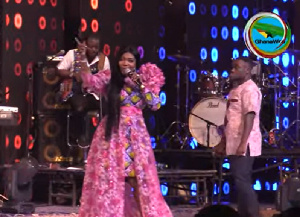 Florence Obinim performed at the 2021 Women in Worship