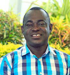 Outgoing District Chief Executive for Agona East, Mr. Dennis Armah Frempong