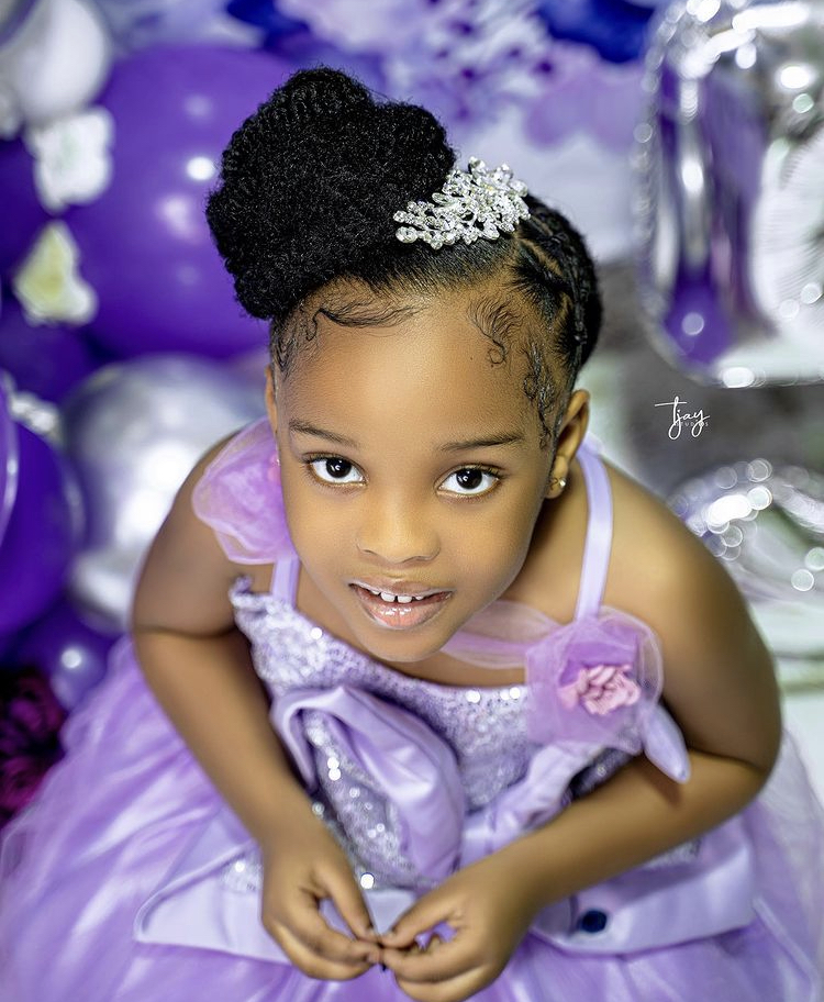 See beautiful pictures of Kwaw kese's daughter as she celebrates her 5 years old birthday