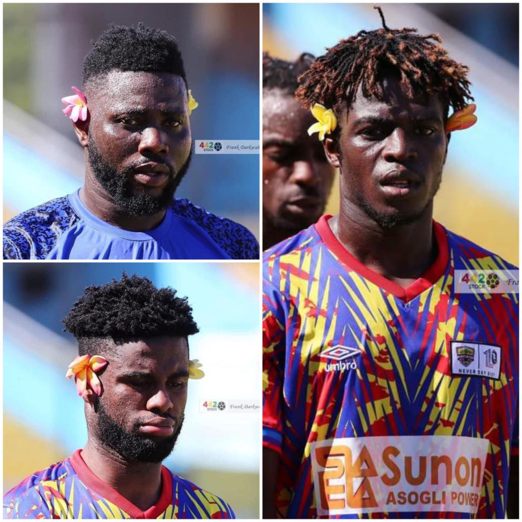 Pictures of Hearts players with flowers before Kamsar game causes stir on social media