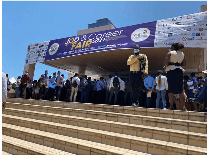 Youth Employment Agency (YEA) Organizes Job Fair at Accra International Conference Centre