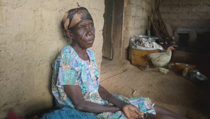 Upper West Floods: 86-year-old widow rendered homeless