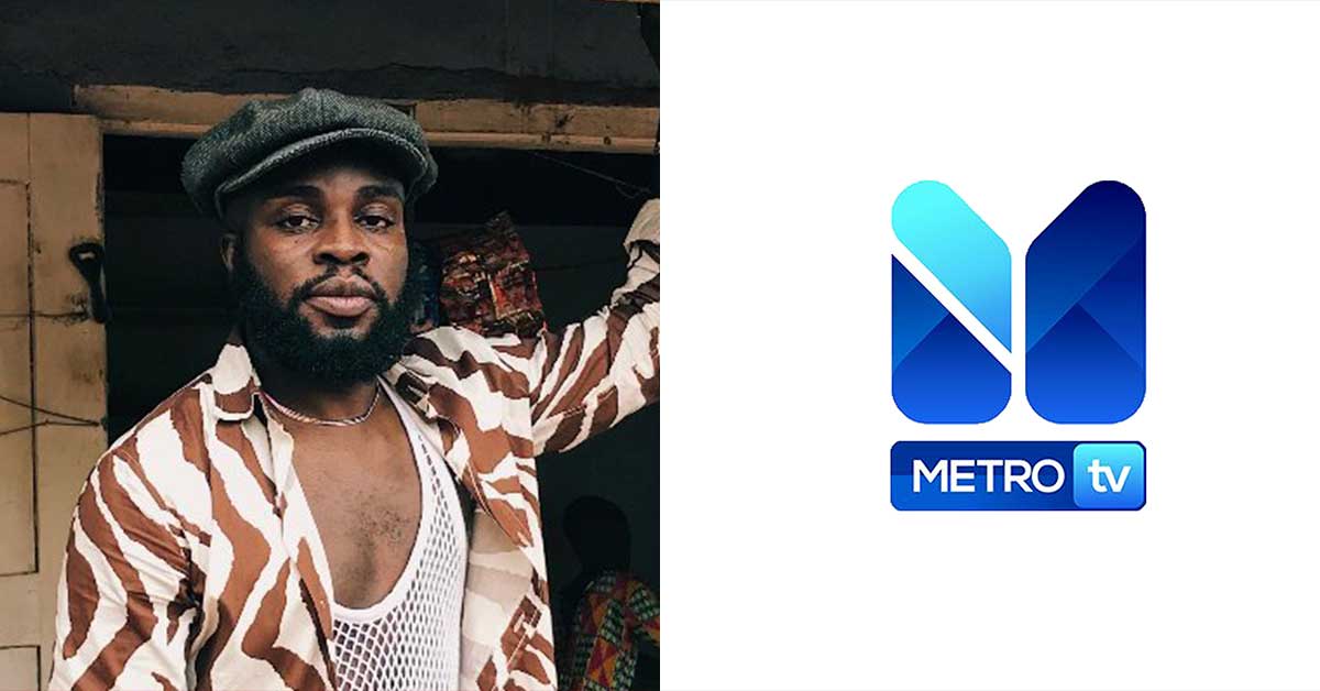 (+PHOTO) Metro Tv makes live broadcast blunder as they label M.anifest as a comedian