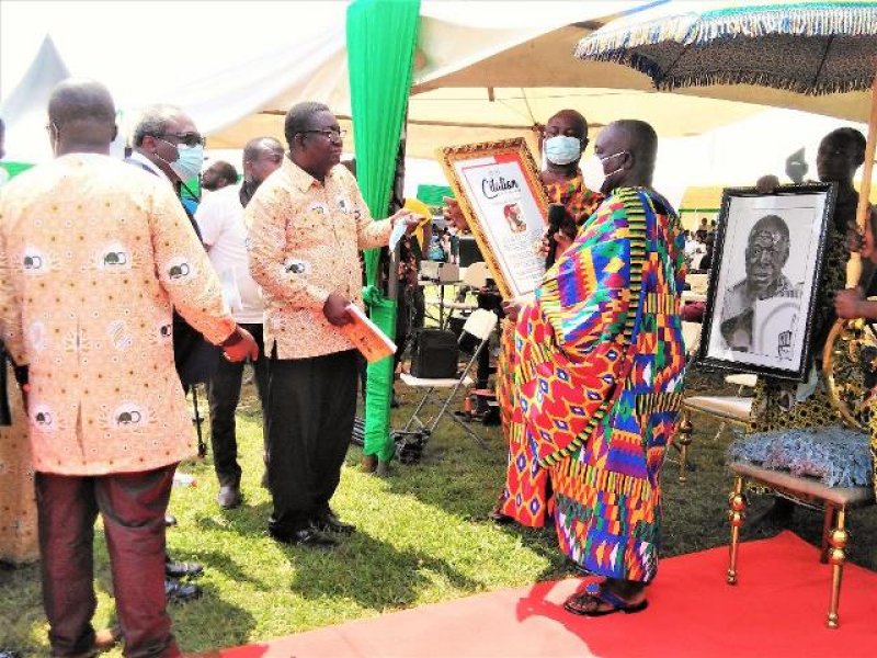 President, Asantehene honoured for dedicated services to humanity